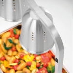  Θερμαντικό με 2 υπέρυθρες λάμπες για GN 1/1